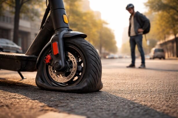- A defekt veszélye fennáll az elektromos rollereken, gyakori nyomásellenőrzés ajánlott.